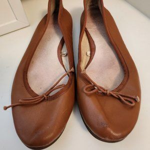 Brown Joe Fresh Leather Flats